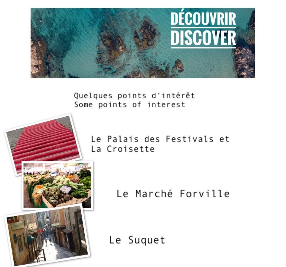 Lovely Studio 1Bdr City Center Studio La Tete Dans Les Etoiles Apartment Cannes Bagian luar foto